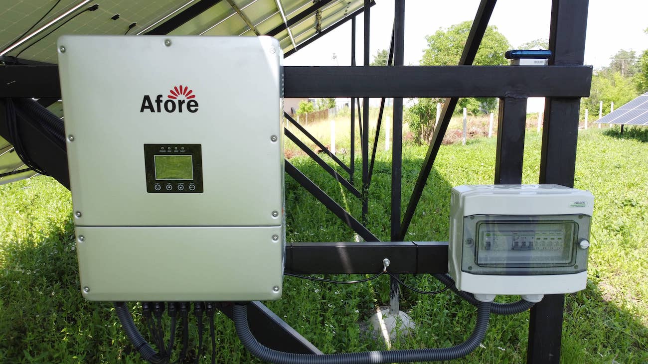 мережевий сонячний інвертор Afore BNT030KTL 3 MPPT з Wi-Fi моніторингом