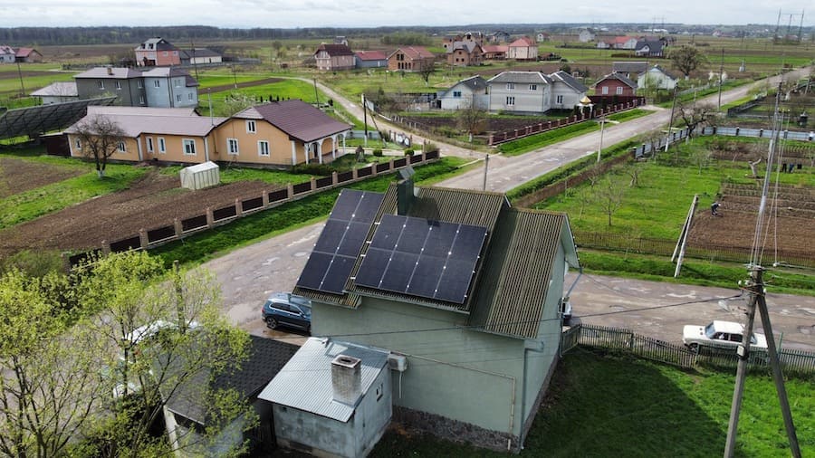Станція під власне споживання на 10 кВт у Верхні
