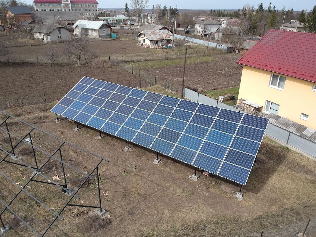 Мережева сонячна електростанція на 15 кВт в Городенці