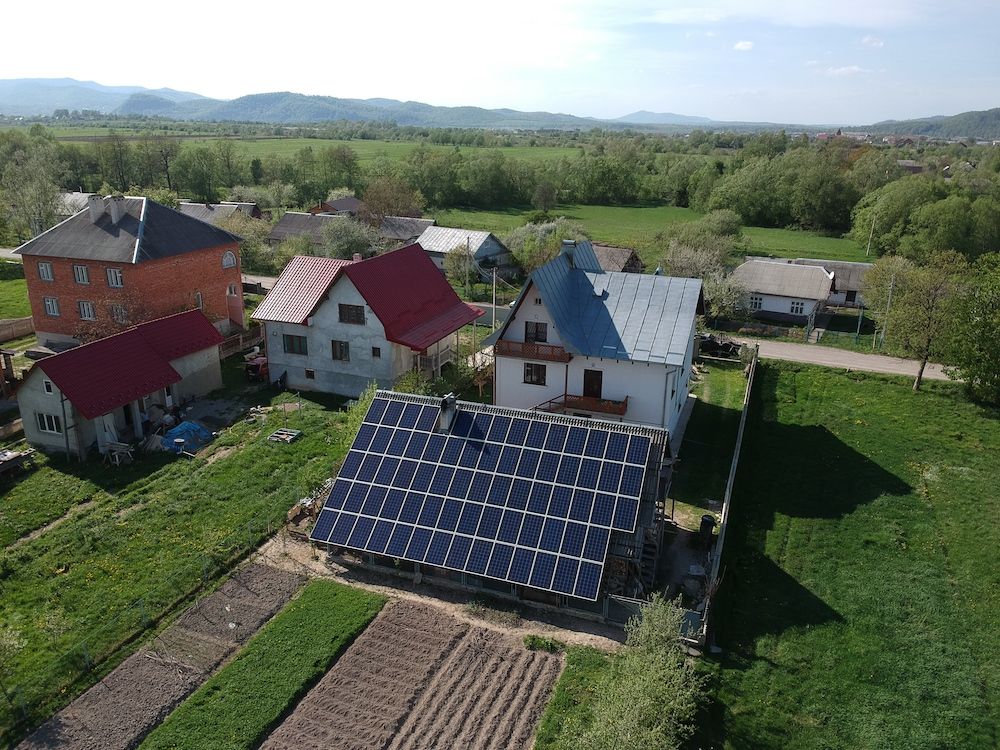 Мережева сонячна електростанція на 20 кВт в Надвірній