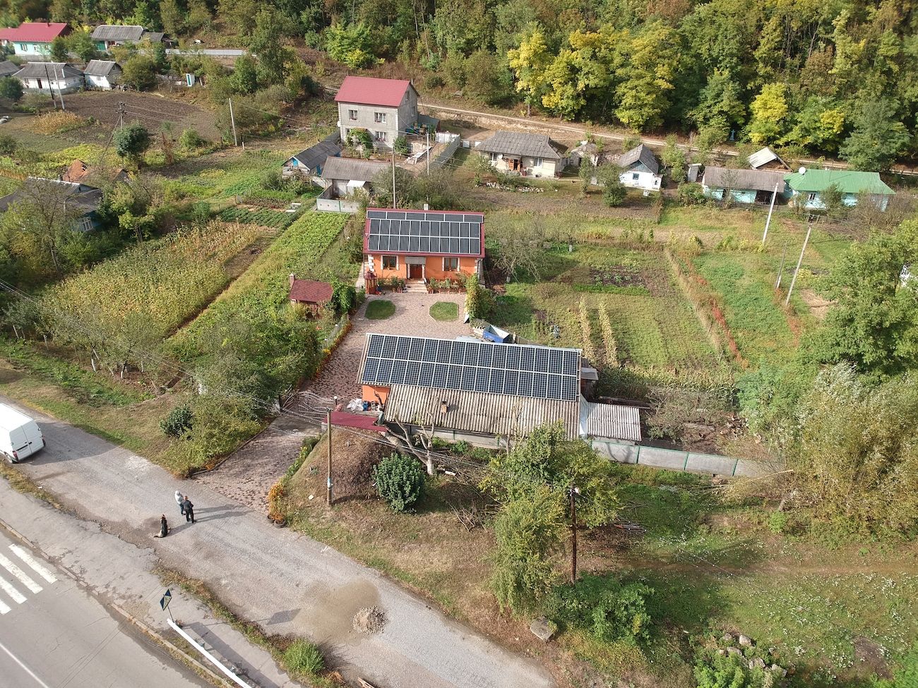 Мережева сонячна електростанція на 20 кВт в Незвиську