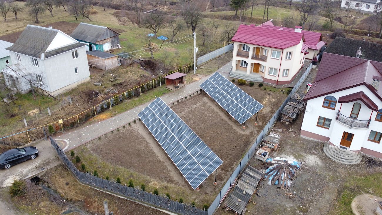 Мережева сонячна електростанція на 23 кВт в Ланчині