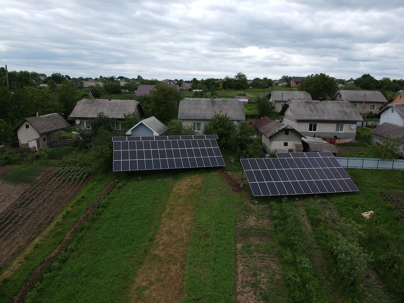 Сонячна електростанція на 30 кВт в Лісному Хлібичині