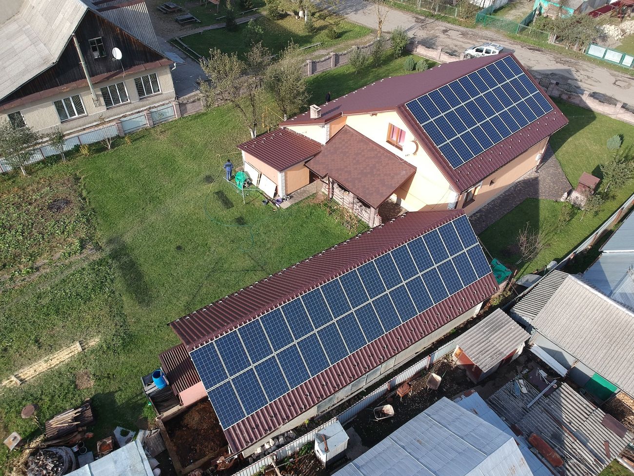 Сонячна електростанція на 30 кВт в Молодькові