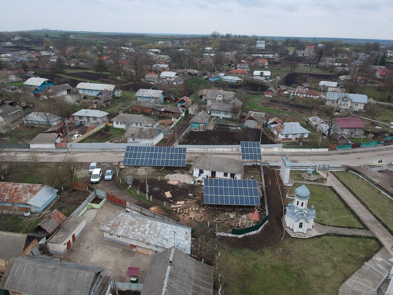 Сонячна електростанція на 30 кВт в Тишківцях