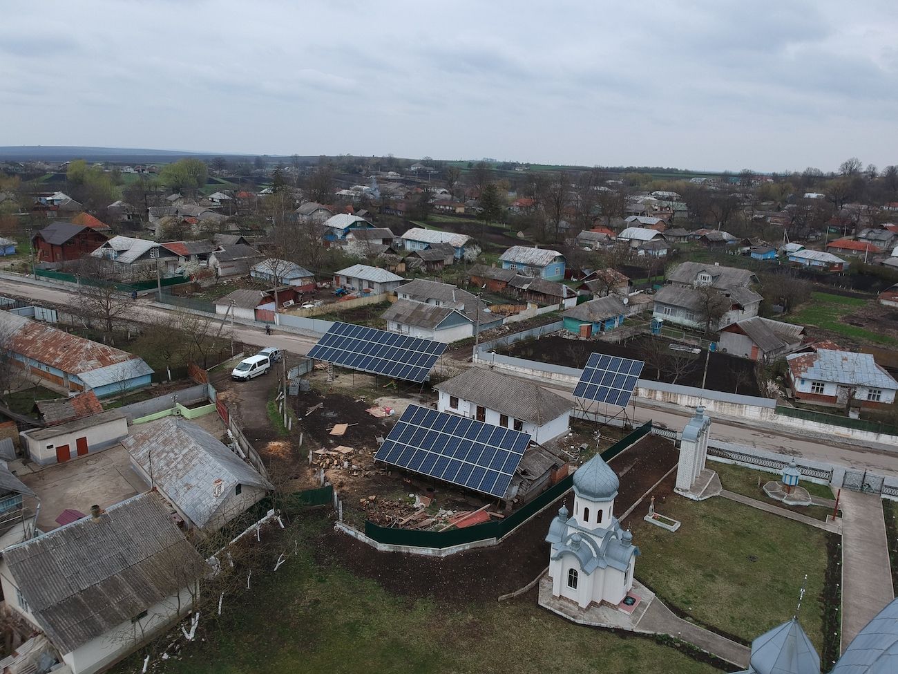 Сонячна електростанція на 30 кВт в Тишківцях