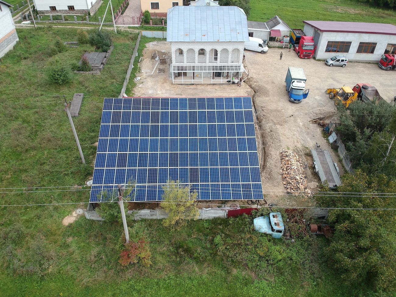 Сонячну електростанцію 30 кВт змонтовано в Герині