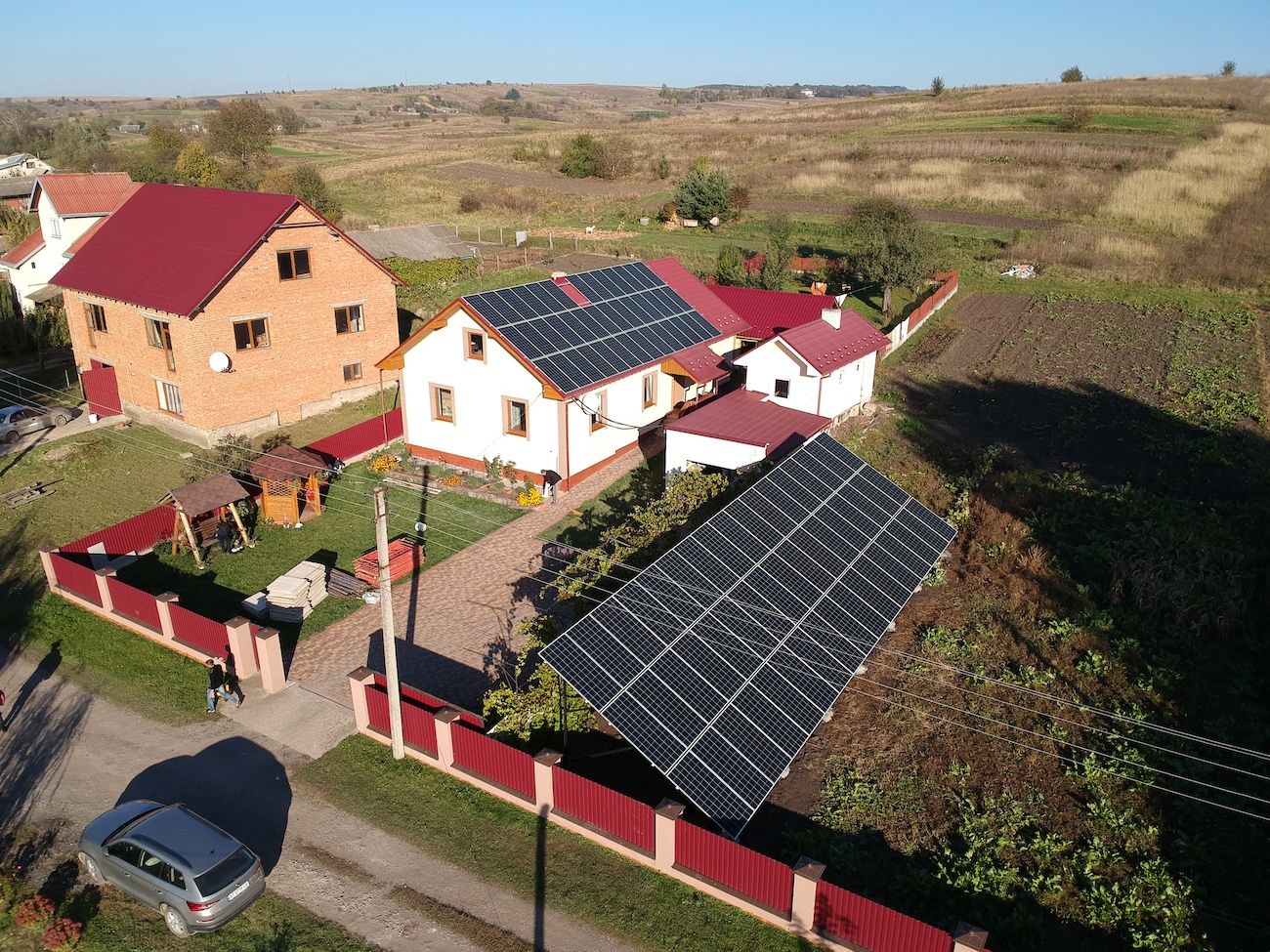 Сонячну електростанцію 30 кВт змонтовано в Гончарівці