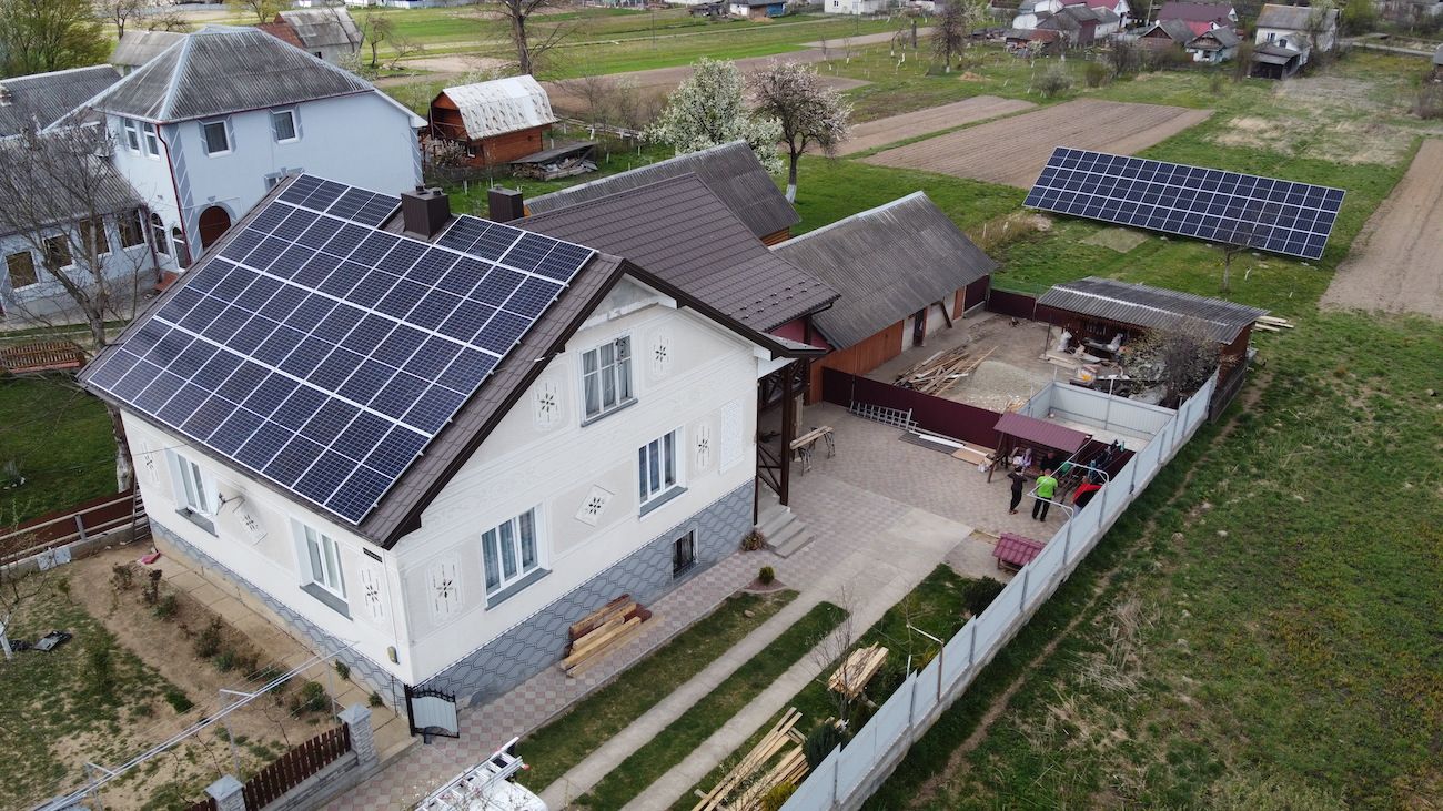 Мережева сонячна електростанція на 30 кВт в Завадці