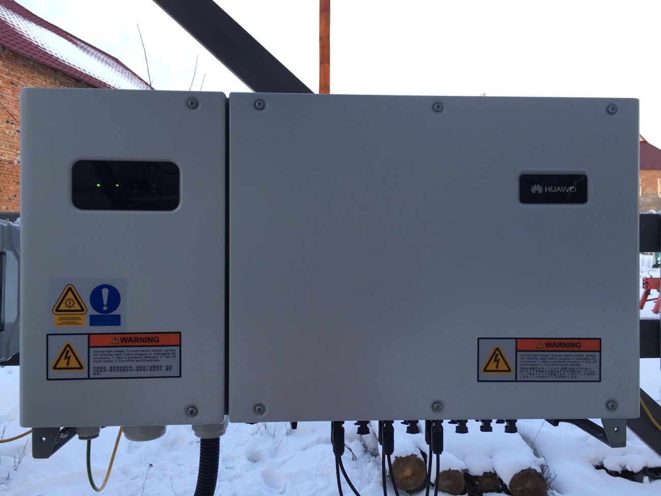 мережевий сонячний інвертор напруги Huawei Sun 2000 33KTL-A