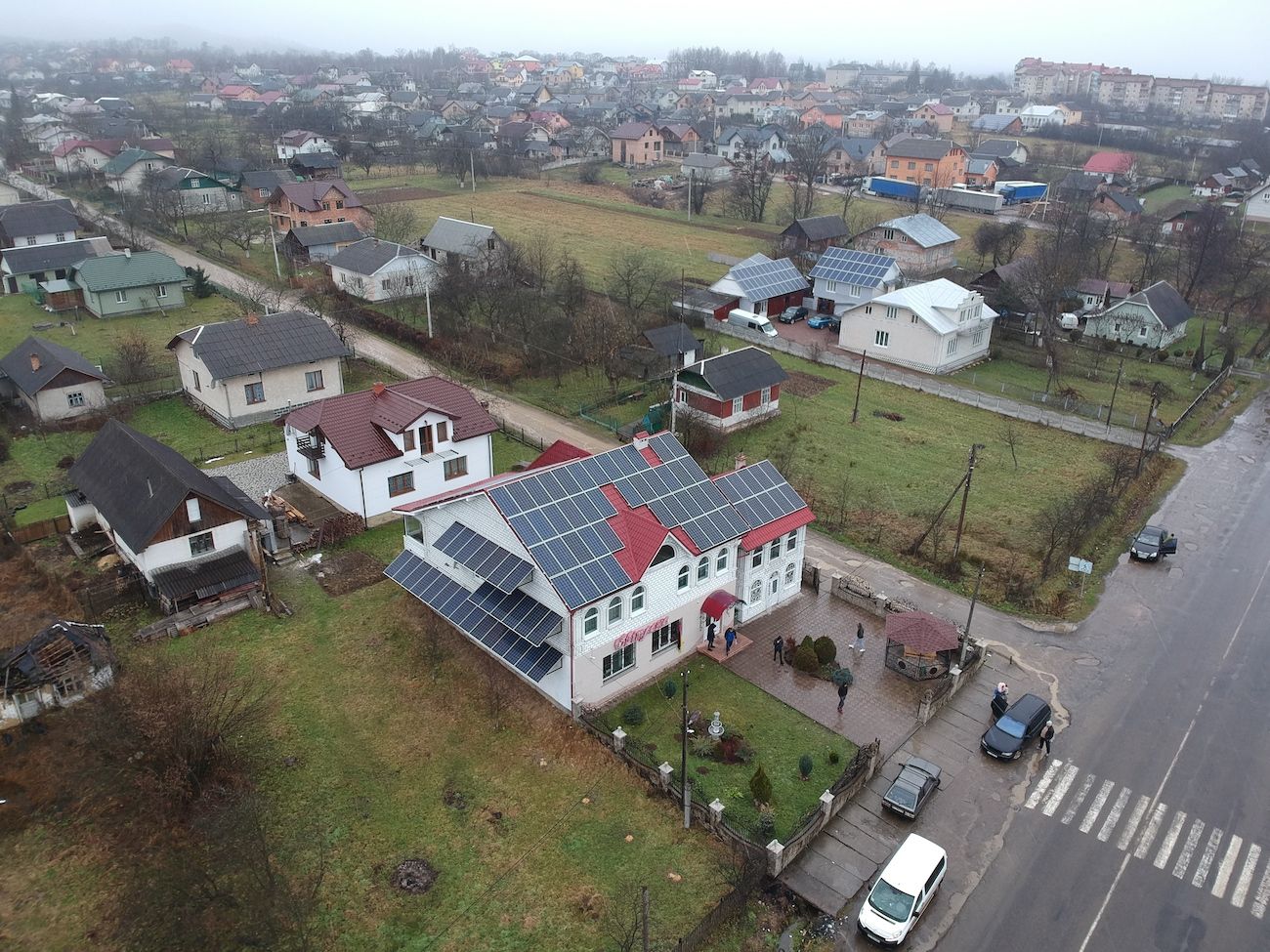 Сонячну електростанцію 35 кВт змонтовано в Герині
